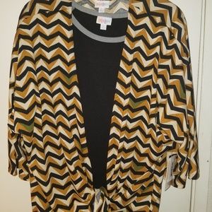 OUTFIT! Lularoe Lindsay cover up Julia dress